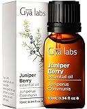 Gya Labs Ätherisches Wacholderbeerenöl für Hautirritationen (10ml) -...