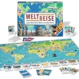 Ravensburger Familienspiel 26888 - Weltreise - Familienklassiker ab 8...