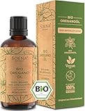 BiO Oregano Öl 100% Naturrein [BIO-ZERTIFIZIERT] +82% Carvacrol •...