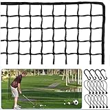 NEWFUN Golf Netz, Golfnetz,3X3M Golf übungsnetz, Verstellbares Schutznetz...
