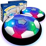 2 Stück Air Power Fußball, Spielzeug für Kinder, Ball mit LED-Licht,...