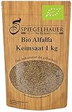 Bio Alfalfa Luzerne Keimsaat - Sprossensamen für die Zucht von...