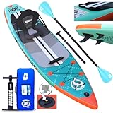 Stand up Paddling Board Aufblasbare SUP Set, Kajak Sitz,330x76x15cm,...