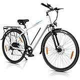 AOIHO 28' E Bike Herren, Elektrofahrrad City E Bike Damen mit 48V 499.2Wh...