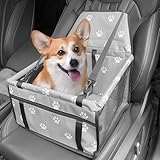 WIYETY Extra Stabiler Hunde Autositz: 40 * 32 * 22cm Wasserdicht...