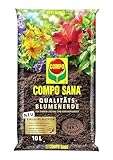 COMPO SANA Qualitäts-Blumenerde, 12 Wochen Dünger, Kultursubstrat, 10...