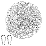 HonQiShiMY Edelstahlkette 304 Meterware 2 mm, 5M Metallkette...