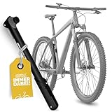 DANSI Unisex – Erwachsene Mini-Fahrradpumpe, mit austauschbarem...