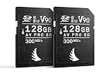 Angelbird AV PRO SD MK2 Speicherkarte 128 GB UHS-II V90 U3 Klasse 10...