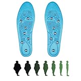 Magnetische Einlegesohlen, Akupressur Einlegesohlen, 1 Paar Magnetische...