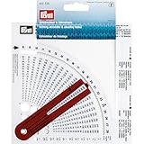 Prym Zählrahmen Kunststoff Strickrechner, weißviolett, One Size,...
