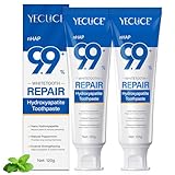 2PCS 9.9% Hydroxylapatit Zahnpasta zur Reparatur Zahnschmelzes und...