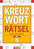 Kreuzworträtsel - Band 5: Über 280 Rätsel I Perfektes Geschenk für...