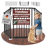 Heimfleiss® Kaminschutzgitter Baby mit Sicherheitsverschluss |...