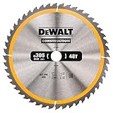 DEWALT Construction Kreissägeblatt DT1959 (für Stationärsägen,...