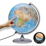 ORBIT GLOBES & MAPS - Leuchtglobus - 30cm Globus mit stabilem Standfuß,...