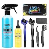 Fahrrad Reinigungsset, Kettenreiniger Fahrradkette mit 500ml...