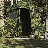 Duschzelt 2 Personen Tarnmuster Wasserdicht Abnehmbares Überzelt für...