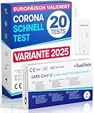 Adeste – NEUE Variante 20 x 1er Corona Schnelltest für Zuhause COVID 19...
