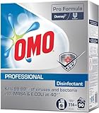 Omo Professional Desinfektionswaschmittel - Desinfiziert und entfernt...