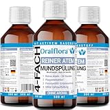 3x Hocheffektive Mundspülung 500ml mit Chlordioxid CDL - frischer Atem 24h...