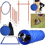 ORHEYA Agility Set Hunde Agility Ausrüstungs Set für Hunde Hindernisse...