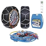 Goodyear 77935 Schneeketten 12 mm für SUV, Lieferwagen und Wohnmobil mit...