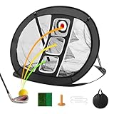 VEVOR Golf-Chipping-Netz, Pop-Up-Übungsnetz, Tragbares Schlaghilfenetz...