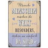LANOLU Kühlschrankmagnete lustig- Menschen die Welt besonders Machen -...