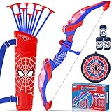 Lubolee Pfeil und Bogen Kinder Set mit LED Licht, Outdoor Spielzeug ab 3 4...