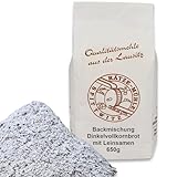 Rätze-Mühle 650g Backmischung für Dinkelvollkornbrot mit Leinsamen 100%...