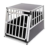ZOOMUNDO ALU TRANSPORTBOX HUNDEBOX REISEBOX HUNDETRANSPORTBOX 1 TÜRIG...