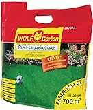 Wolf Garten Rasen-Langzeitdünger, organisches Material, grün, 33 x 26 x...