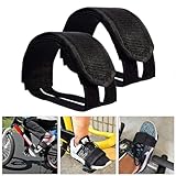 Universal Fahrrad Pedalriemen, Heimtrainer Pedal Straps, Zehenclips Riemen...