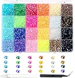 24000Pcs Strasssteine für Nägel, BetterJonny Strasssteine zum Basteln 3mm...