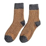 WKAYsIV Winter Arbeitssocken Herren - Schwarze Sportsocken Socken Herren...