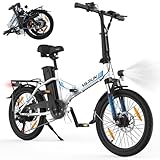VARUN E Bike, 20 Zoll Ebike klapprad mit 48V Lithium-Akku, 250W Motor,...