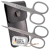 DREI SCHWERTER - 2-tlg. Scheren Set | Extra Scharfe Scheren. Rostfreie...