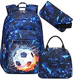 LEDAOU Schulrucksack Junge Teenager Kinder Juvenile Mädchen Daypack...