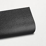 Kunstleder Meterware, Premium Kunstleder Roll Schwarz Leder Meterware, 40 X...
