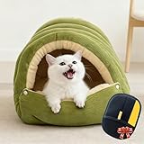 Cutypet Winterhöhle, gemütliches Monster-Katzenbett, warm, sicher und...
