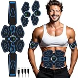 EGEYI ABS Trainer Muskelstimulator, USB wiederaufladbarer...