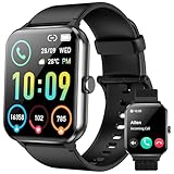 Smartwatch Herren Damen mit Telefonfunktion,1.85'' HD Smart Watch, 100+...