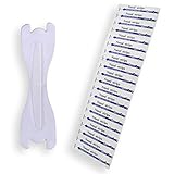 Nasenpflaster Transparent (100 STÜCK) - kaum sichtbar - Size: Large /...