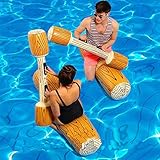 LUSTERMOON aufblasbares schwimmendes Wasserspielzeug, 2 Sets mit...