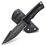 Freelander Outdoor Messer Survival, Jagdmesser Scharf Full Tang Outdoor...