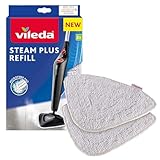 Vileda Steam Dampfreiniger Ersatzpads, Wischbezug aus Mikrofasern, für...