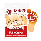 HeatPaxx Fußwärmer | 15 Paar | EXTRA WARM | Hauchdünne Zehenwärmer,...