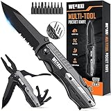 WEARXI Geschenke für Männer, Multitool Taschenmesser, Vatertagsgeschenk...