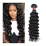 TOMYEUS Echthaarbrücken, lose, 1 brasilianische Haarsträhne, für...